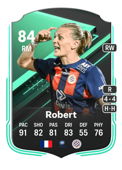 Faustine Robert SQUAD FOUNDATIONS 84 OVR