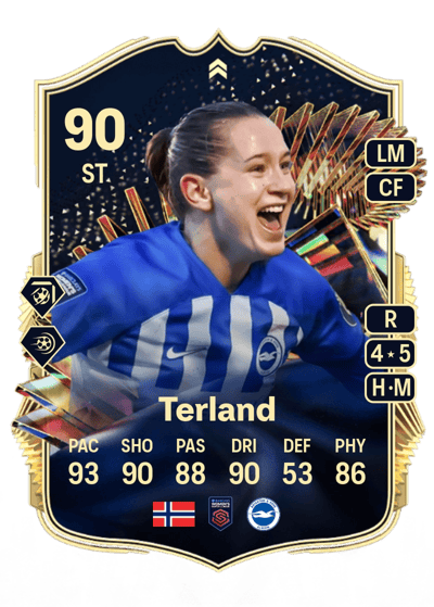 Elisabeth Terland Live Team of the Season 90 OVR