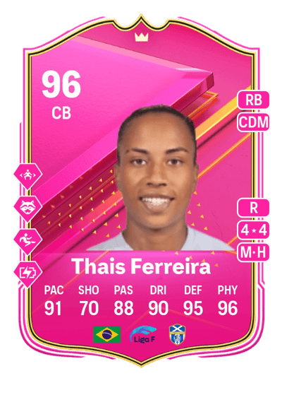 Thais Ferreira FUTTIES Premium 96 OVR