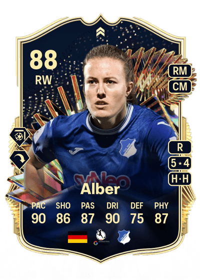 Mara Alber Live Team of the Season 88 OVR