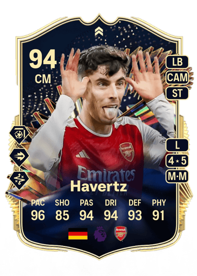 Kai Havertz Live Team of the Season 92 OVR
