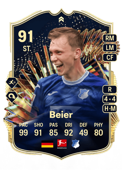 Maximilian Beier Live Team of the Season 89 OVR