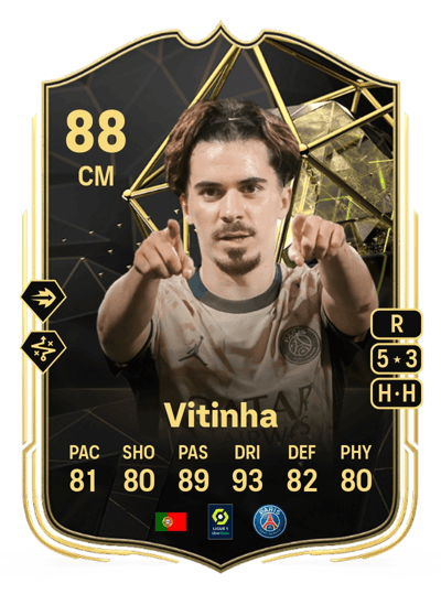 Vitinha Team of the Week 88 OVR