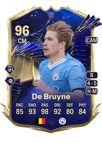 Kevin De Bruyne Team of the Year 96 OVR