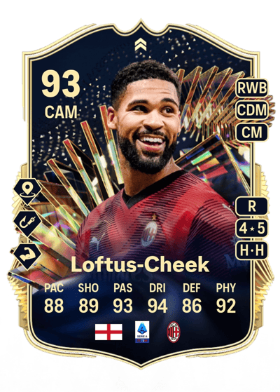 Ruben Loftus-Cheek Live Team of the Season 92 OVR