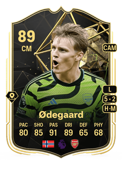 Martin Ødegaard Team of the Week 89 OVR