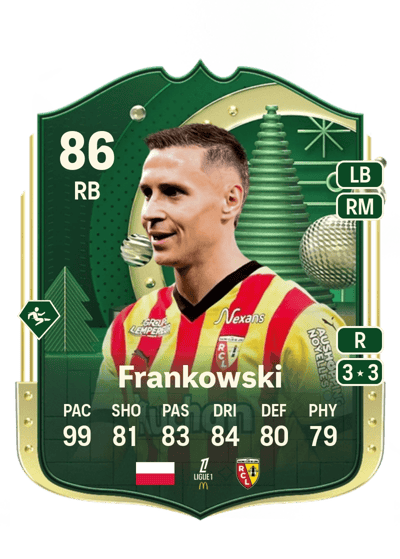 Przemysław Frankowski Winter Wildcards 86 OVR