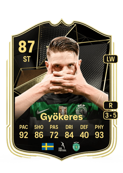 Viktor Gyökeres Team of the Week 87 OVR