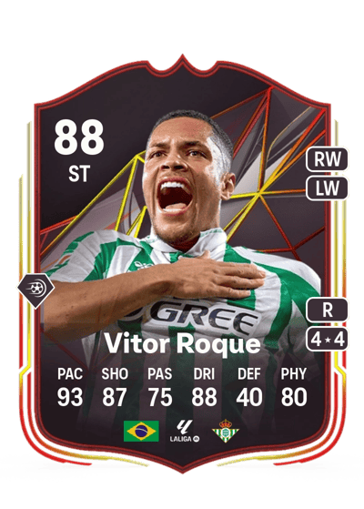 Vitor Roque World Tour 88 OVR