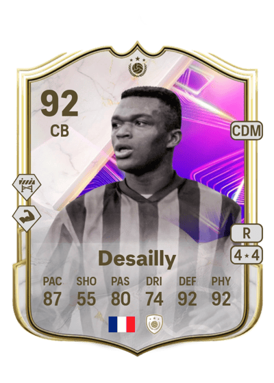 Marcel Desailly UEFA Dreamchasers ICON 92 OVR