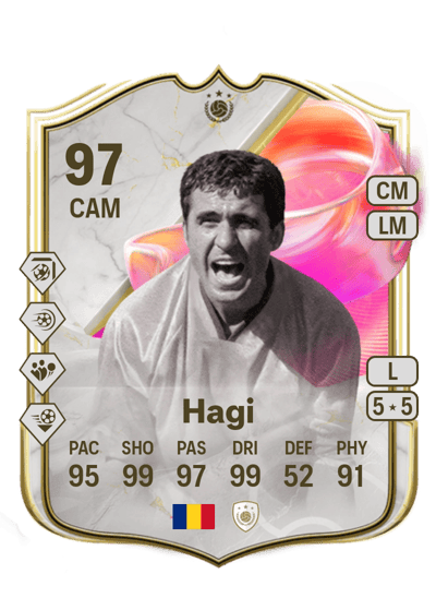 Gheorghe Hagi FUTTIES ICON 97 OVR