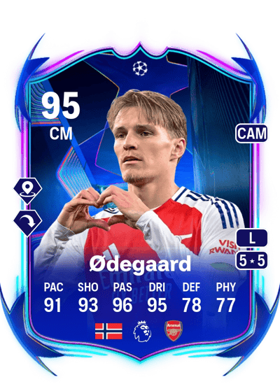 Martin Ødegaard UCL Road to the Final 95 OVR