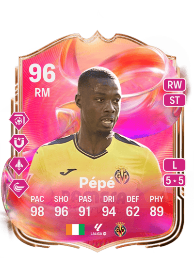 Nicolas Pépé FUTTIES 96 OVR