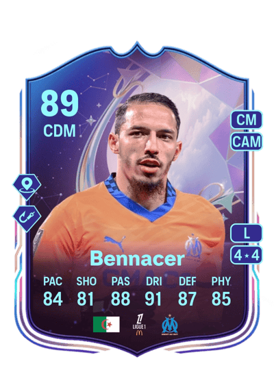 Ismaël Bennacer Fantasy FC 89 OVR
