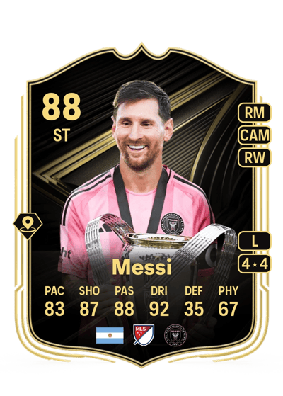 Lionel Messi Team of the Week 88 OVR