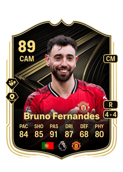 Bruno Fernandes Team of the Week 89 OVR
