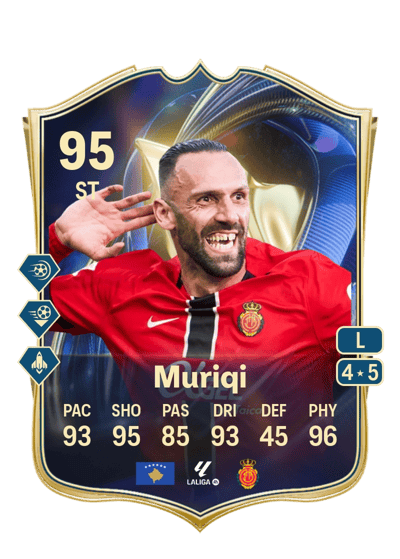 Vedat Muriqi Team of the Season 95 OVR