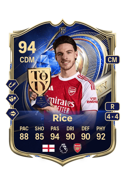 Declan Rice TEAM OF THE YEAR 94 OVR