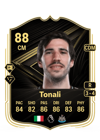 Sandro Tonali Team of the Week 88 OVR