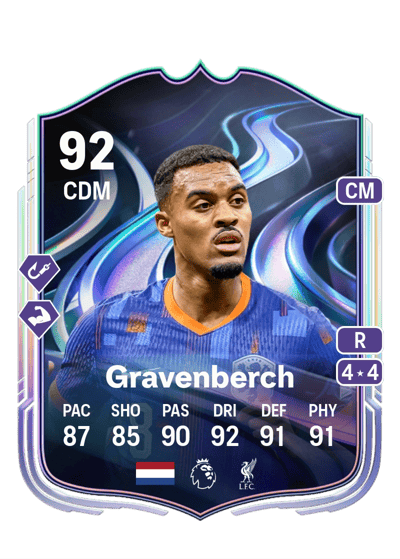 Ryan Gravenberch FoF: Answer the Call 92 OVR