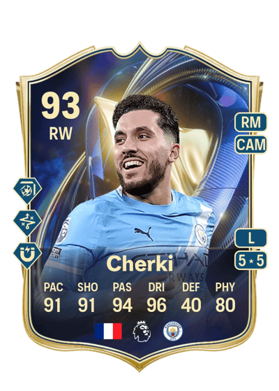 Rayan Cherki Team of the Season 93 OVR