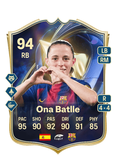 Ona Batlle Team of the Season 94 OVR