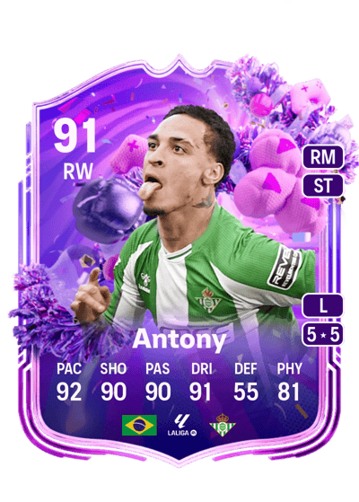 Antony FUT Birthday 91 OVR