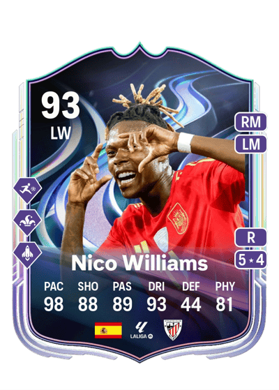 Nico Williams FoF: Answer the Call 93 OVR