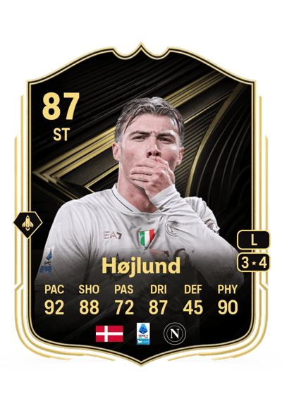 Rasmus Højlund Team of the Week 87 OVR