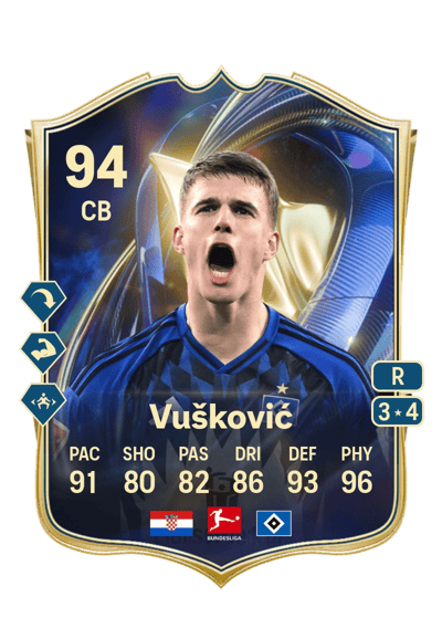 Luka Vušković Team of the Season 94 OVR