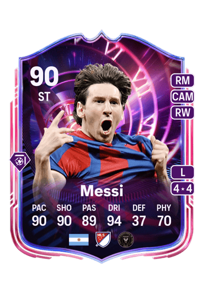 Lionel Messi Time Warp 90 OVR