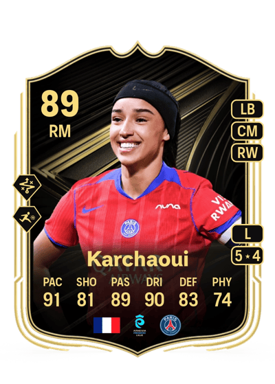 Sakina Karchaoui Team of the Week 89 OVR