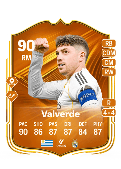 Federico Valverde Star Performer 90 OVR