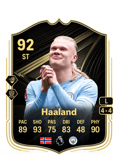 Erling Haaland Team of the Week 92 OVR