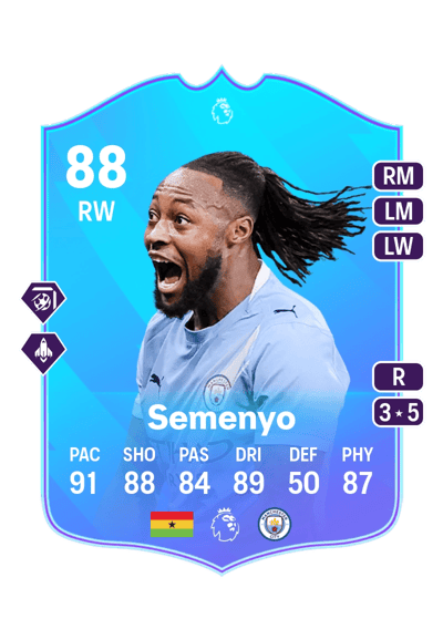 Antoine Semenyo POTM Premier League 88 OVR