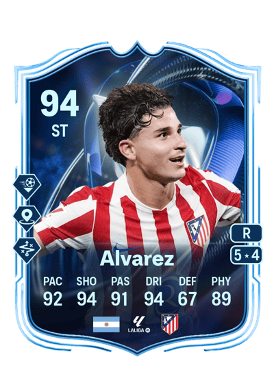 Julián Alvarez TOTS HM 94 OVR