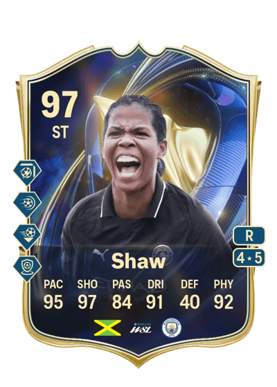 Khadija Shaw Team of the Season 97 OVR