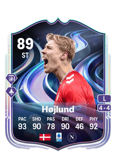 Rasmus Højlund FoF: Answer the Call 89 OVR