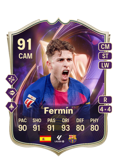 Fermín TOTS Breakthrough 91 OVR