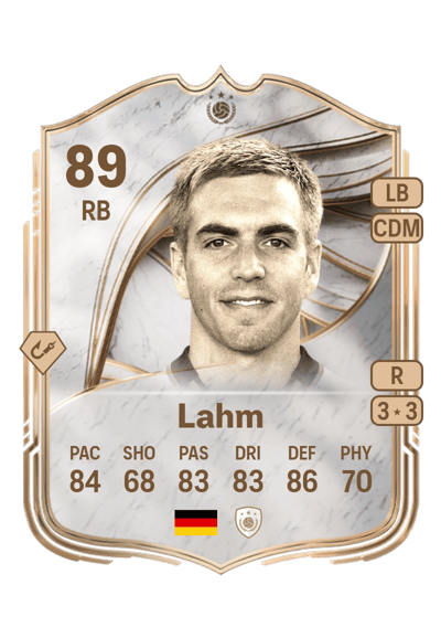 Philipp Lahm Icon 89 OVR