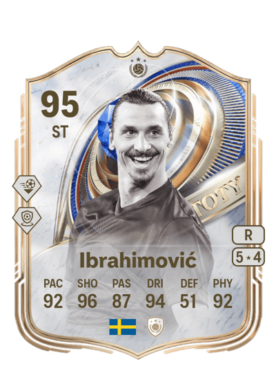 Zlatan Ibrahimović TOTY ICON 95 OVR