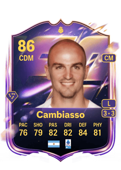 Esteban Cambiasso UT Heroes 86 OVR
