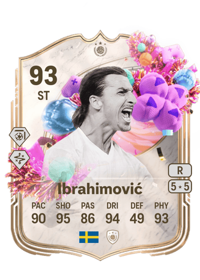 Zlatan Ibrahimović FUT Birthday Icon 93 OVR