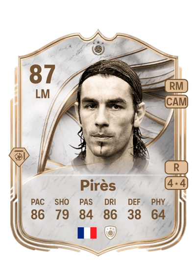 Robert Pirès Icon 87 OVR