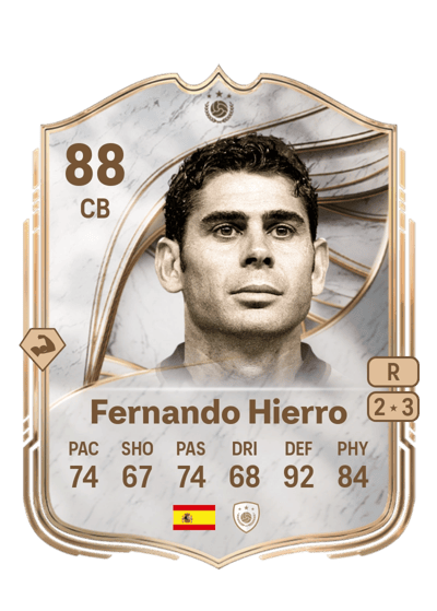 Fernando Hierro Icon 88 OVR