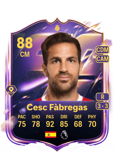 Cesc Fàbregas UT Heroes 88 OVR