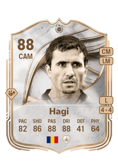 Gheorghe Hagi Icon 88 OVR