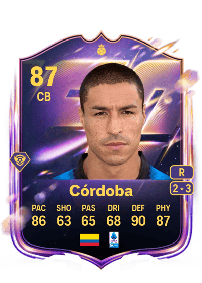 Iván Córdoba UT Heroes 87 OVR