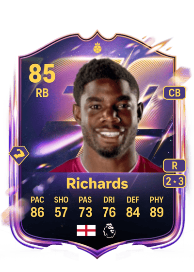 Micah Richards UT Heroes 85 OVR