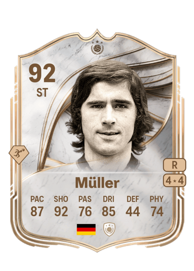 Gerd Müller Icon 92 OVR